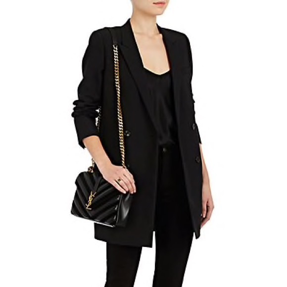 🚫⛔️SOLD⛔️SAINT LAURENT Chevron Medium College bag - Picture 7 of 8